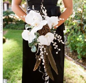 Feather Wedding Bouquets