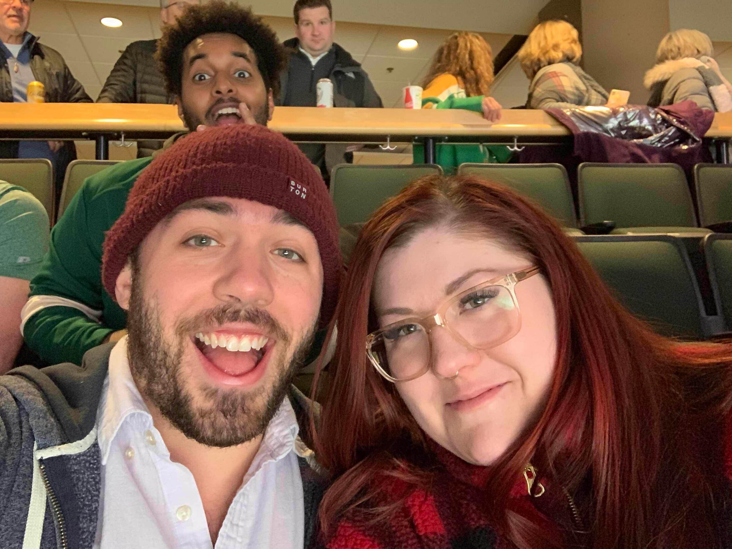 David heads back to see Sally in Minneapolis, just a week after they first met, where he and Sally take in a Minnesota Wild hockey game! They continue visiting each other through winter 2019-2020. 