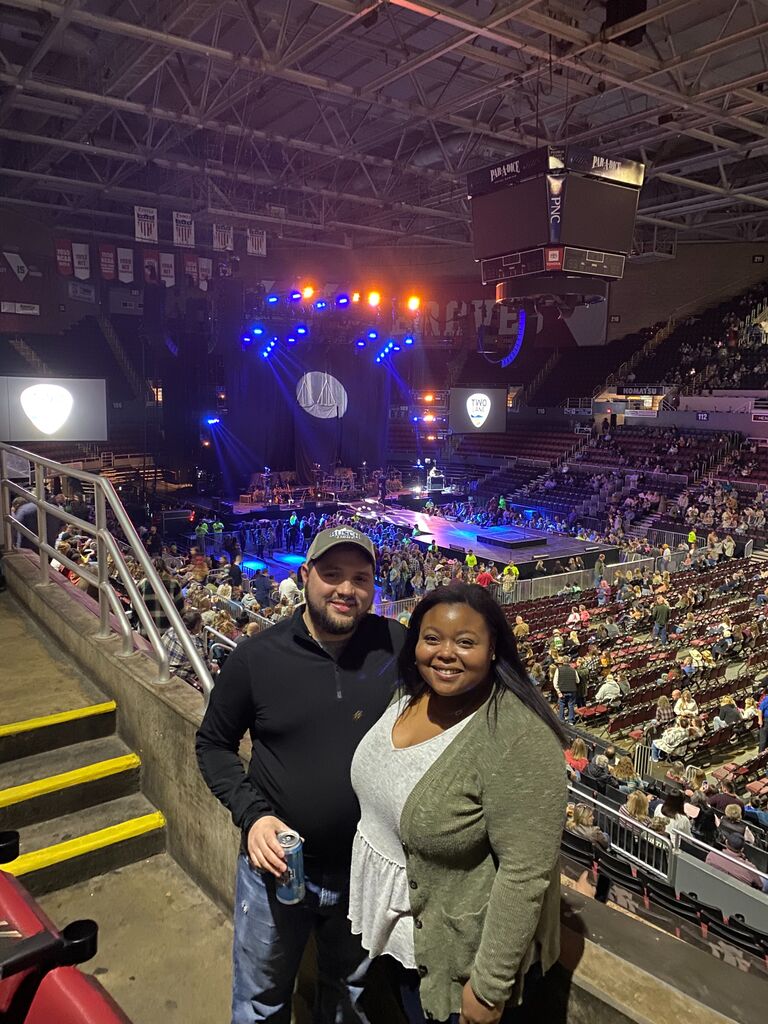 Our first concert together!
Luke Bryan