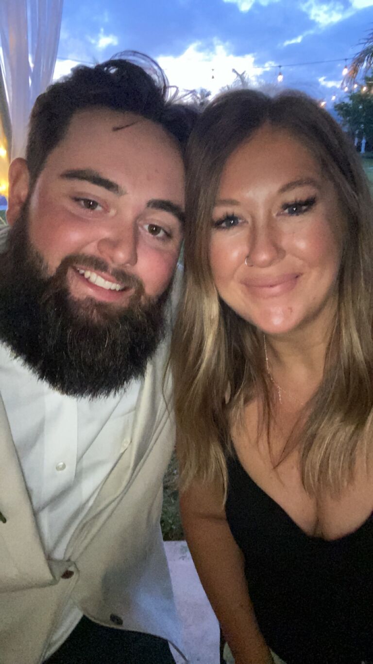 Reed and Hannah's wedding.