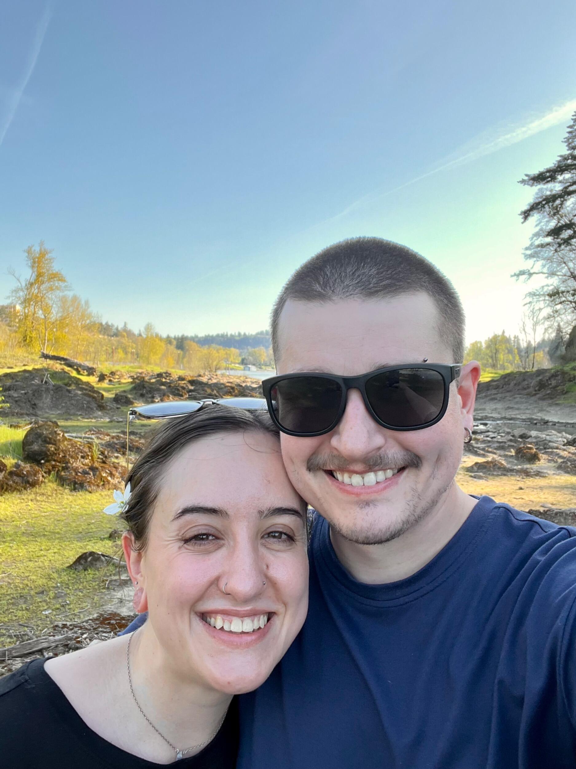 Spending time at one of our favorite spots—Elk Rock Island 