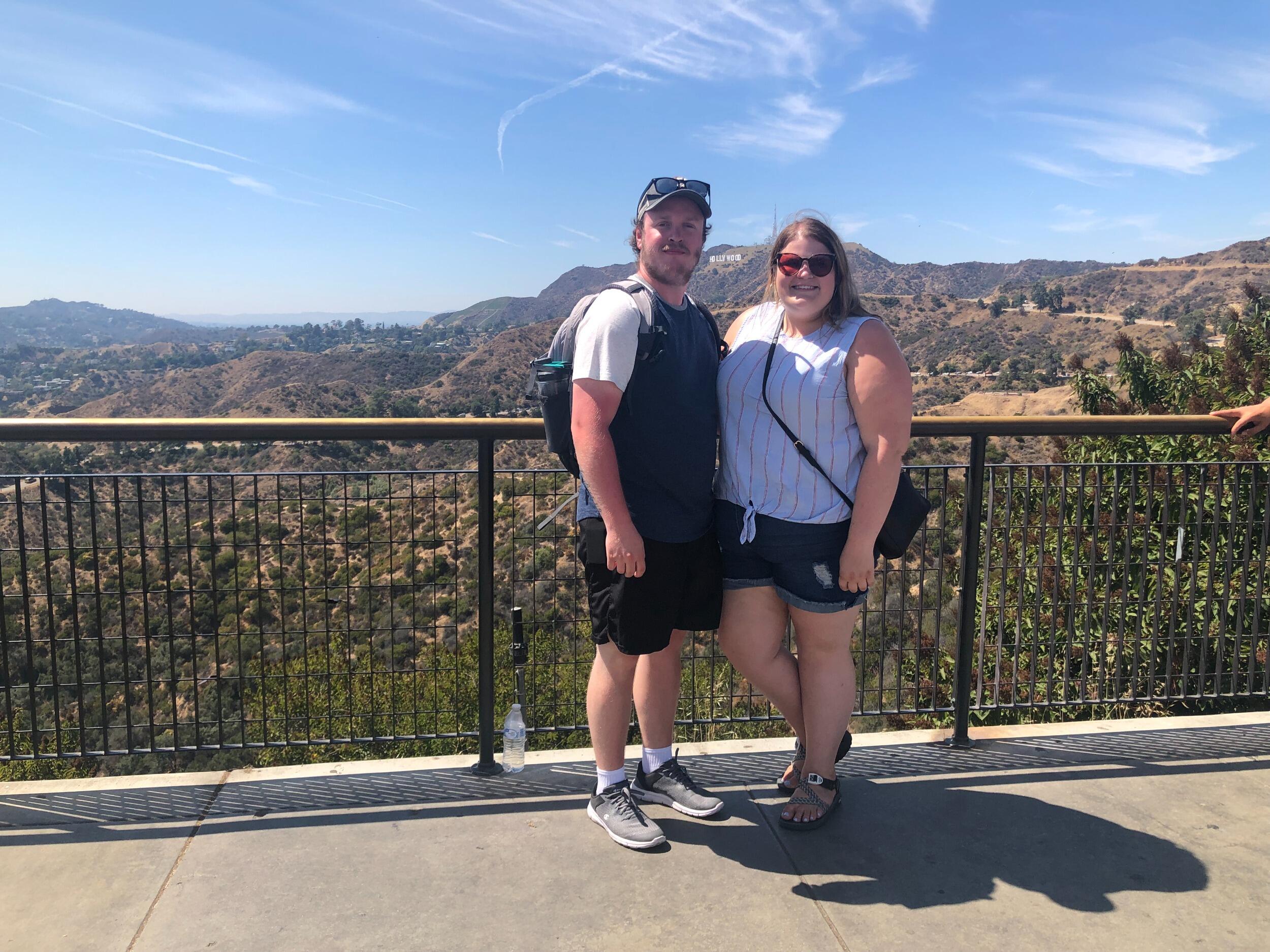After a whirlwind Summer, Ryan ended up moving in with Trenna and not even a week in they traveled together to Los Angeles to visit Ryan's sister, Grace! It was our first big trip together! 