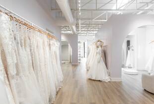 lady in the wedding dress store in texas Finding the Perfect Thrifted Wedding Dress in Texas