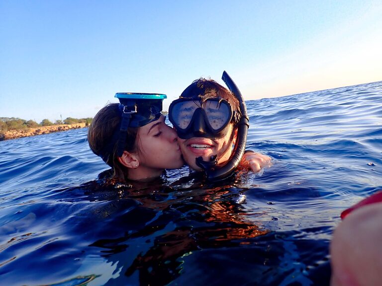 Carissa and Alex don't know what they want, and just spend time underwater together instead of talking about it. After a missile crisis causes them to reevaluate their entire lives, they decide to give this a shot "for real."
