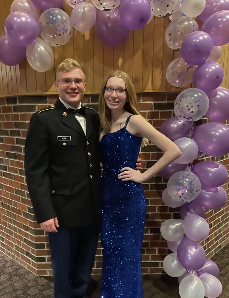 Our very first military ball