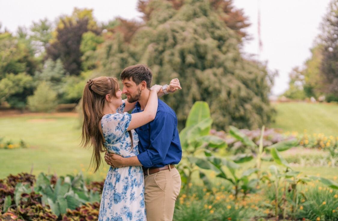 ONE OF THE FUNNEST DAYS WAS OUR ENGAGEMENT PHOTO SESSION