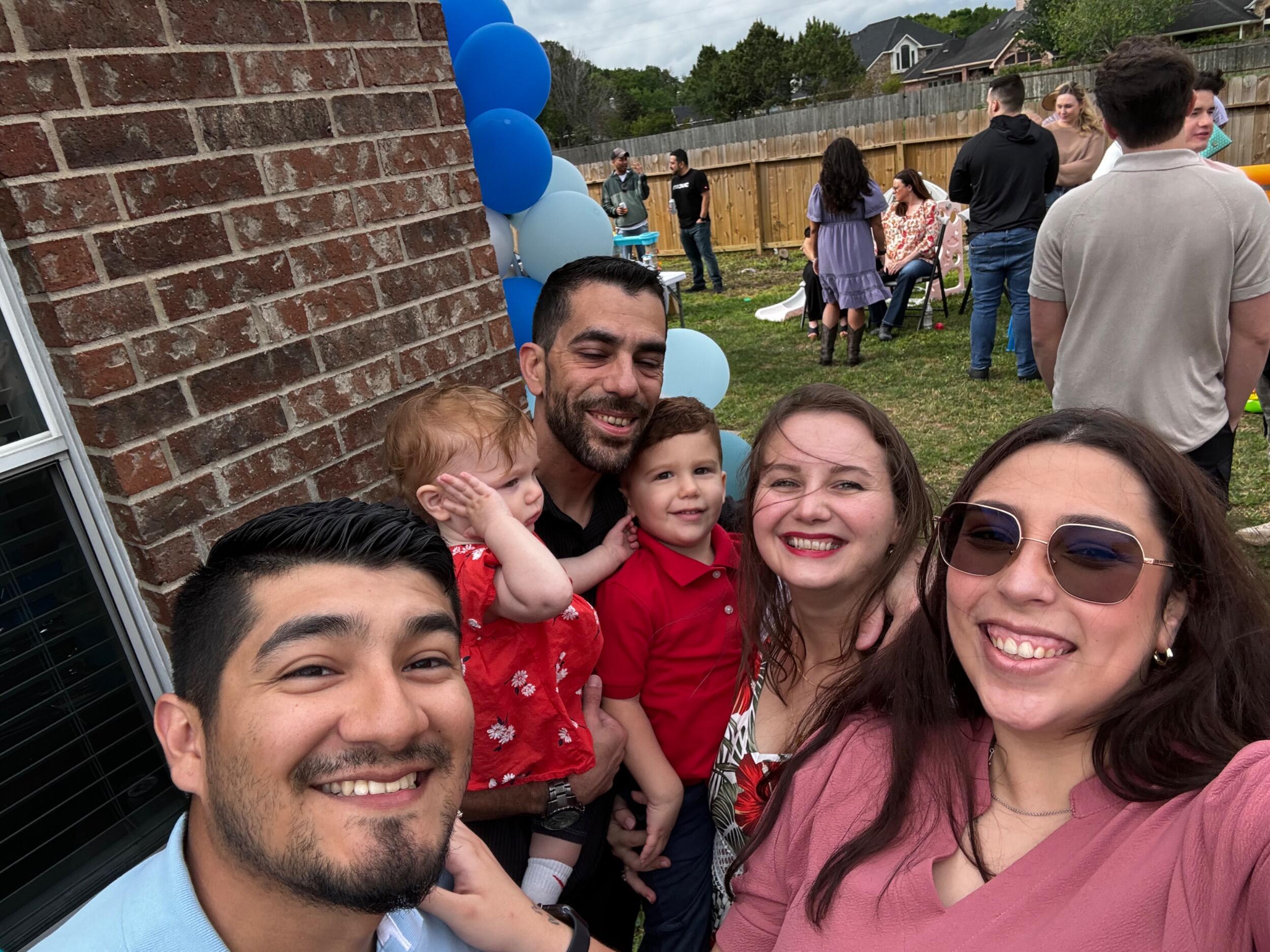 Mathias first birthday party 