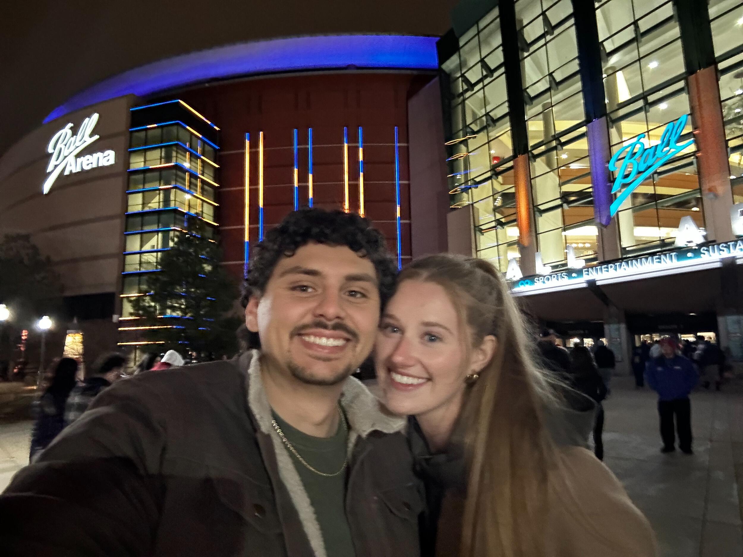 First Denver Nuggets game