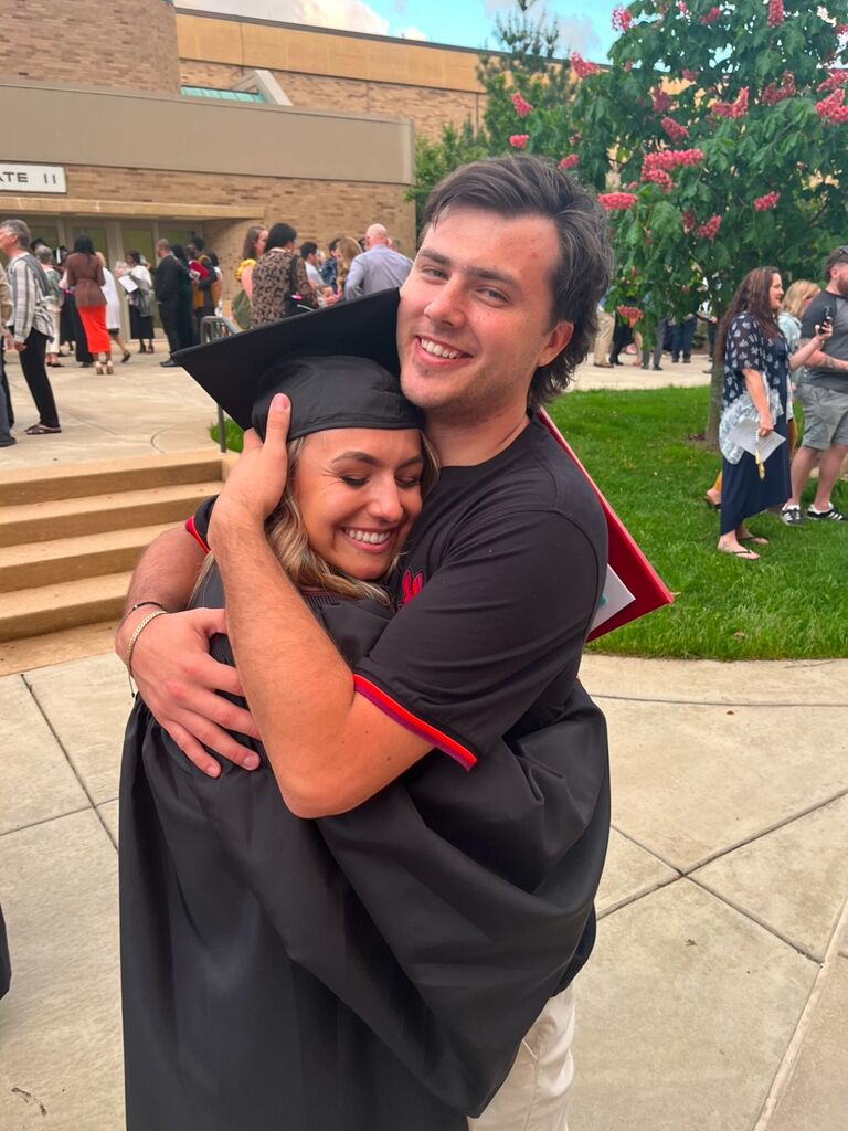 Olivia graduated