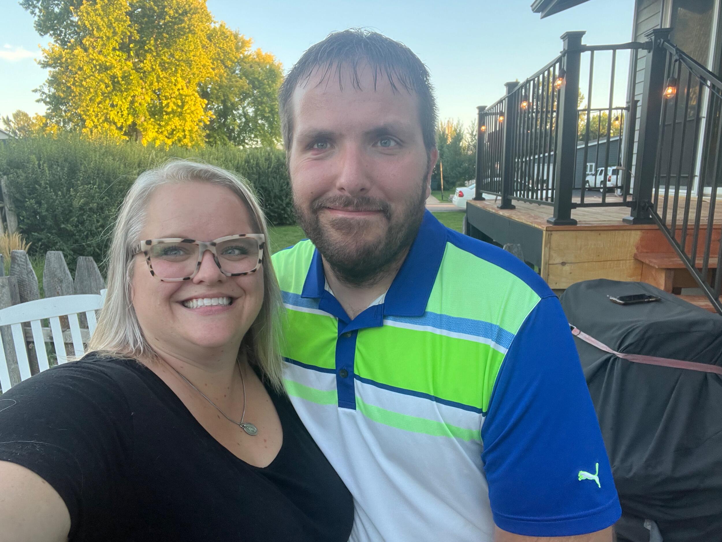 At our engagement party