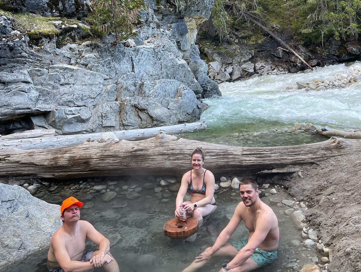 Hotsprings adventure with Jackson and Jasmine.