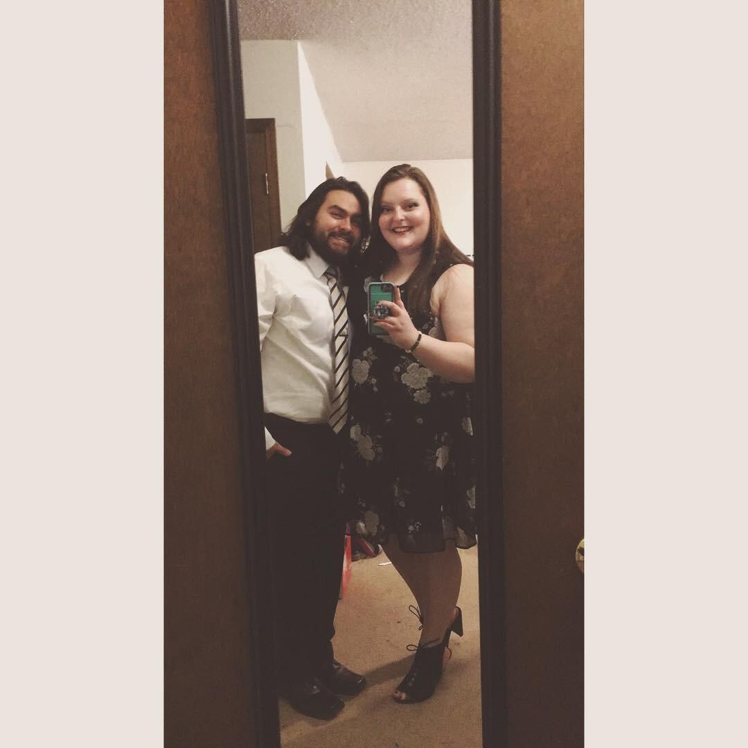 Savannah and Colin got dressed up and spent the evening out to celebrate their first 6 months of dating!