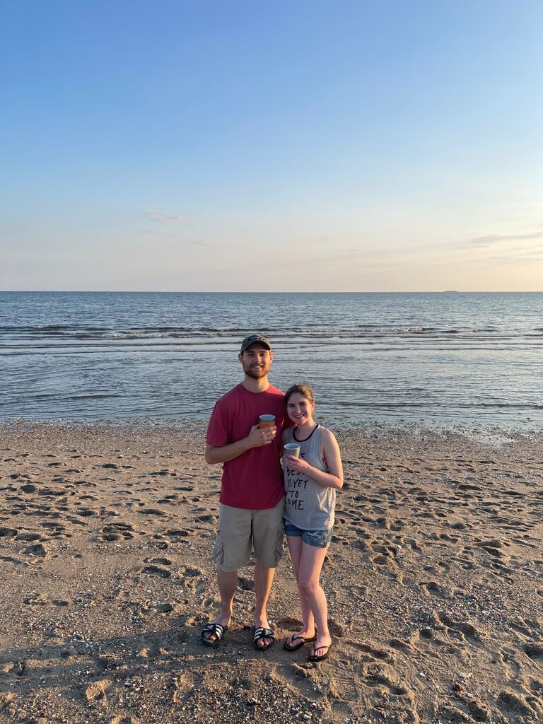 Our first camping trip together 