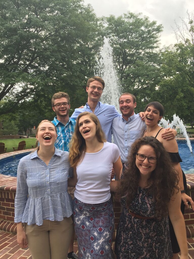 Mike & Sarah met each other in the Fall of 2018 when they were both a part of the Patrick Hall Residence Life staff. (Sarah was technically Mike's boss at the time- the scandal!)