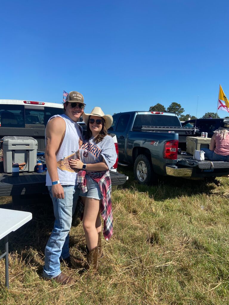Auburn Rodeo. Where Trey said "I love you"