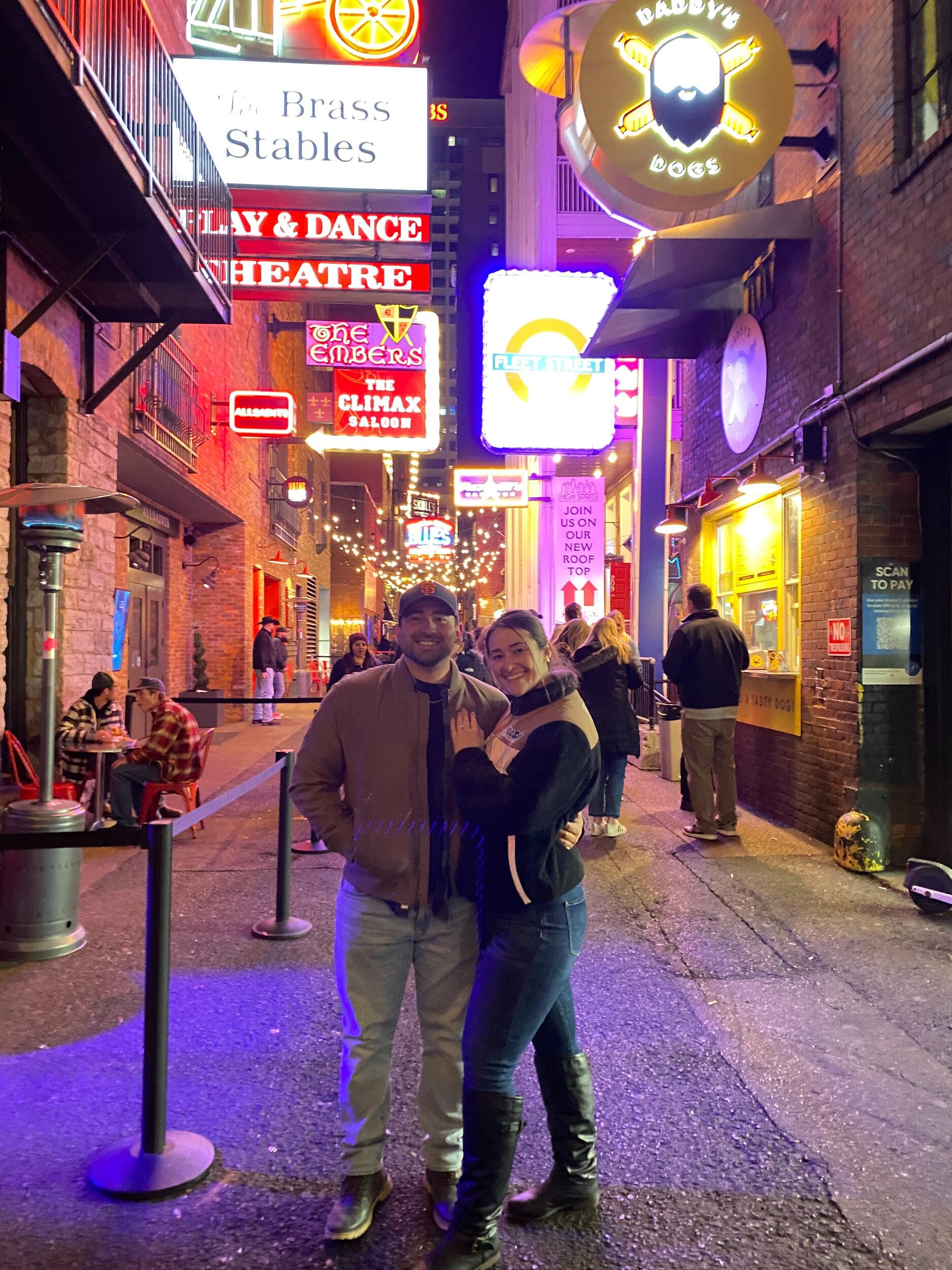 Together we've built our first home together in Nashville and can't wait to see what comes next. We can't wait to celebrate the joinings of our families with you all October 2024!