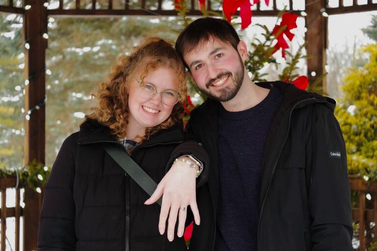 We got engaged!