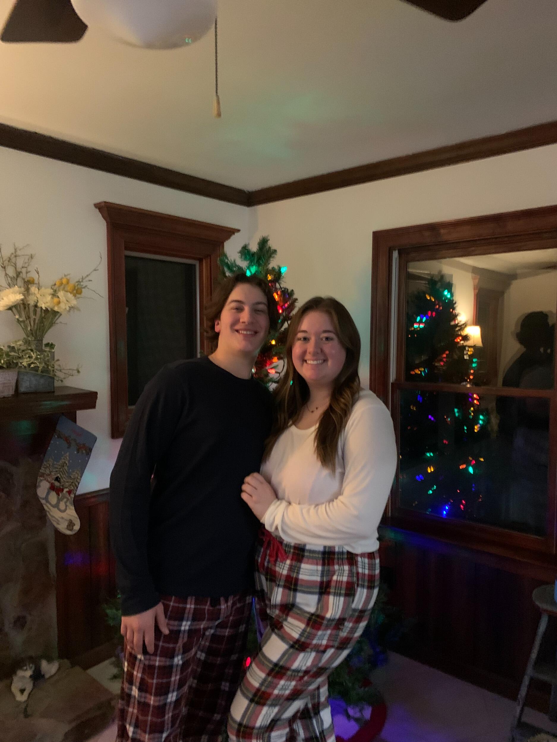 First time getting to enjoy the holidays together. 