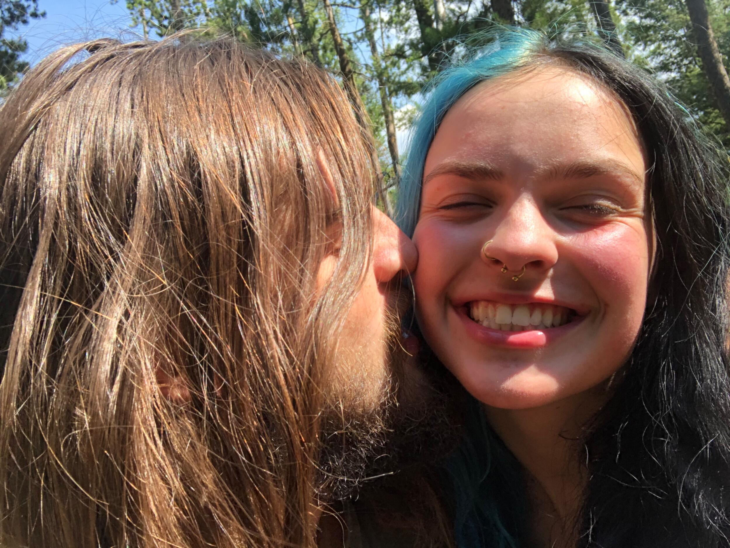 Our first camping trip together. 