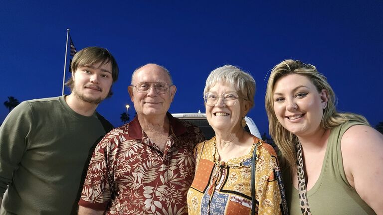 Carl, Grampa Ron, Gramma Pat, Gerb