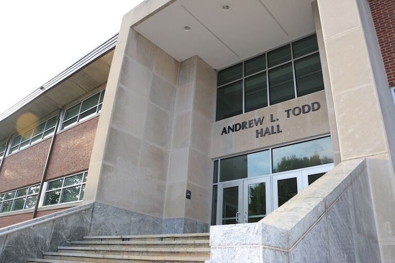 We met on the 3rd floor of the Todd Hall art building at MTSU, waiting for our classroom door to be opened. We became fast friends at the beginning of the semester, and we continued getting to know each other year continued. #graphicdesignmajors