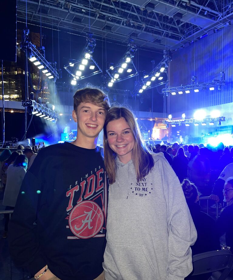 First of many concerts together