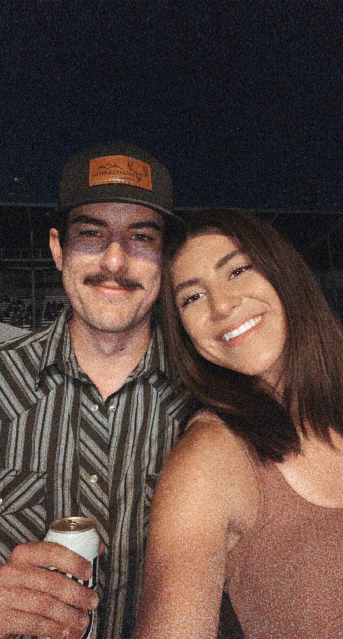 This was the first picture me and Ben took together. We were at a John Pardi concert.