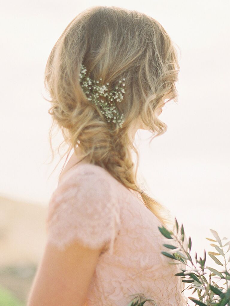 wedding hairstyle boho