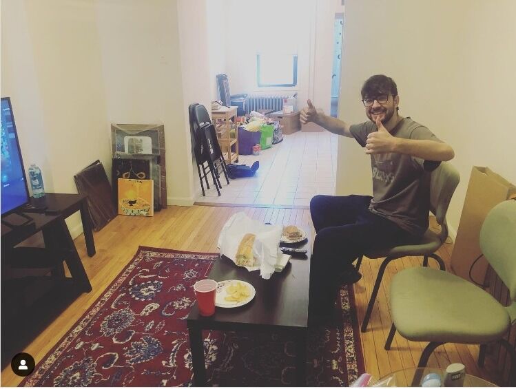 Successfully moved into our current apartment