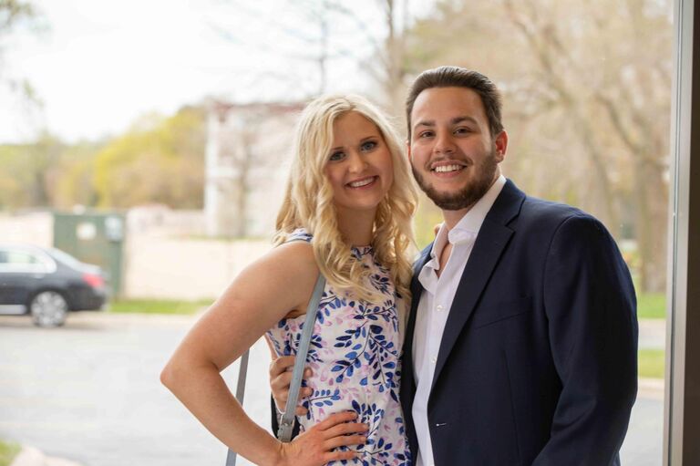 He graduates! She meets his parents (Chad Doyle and Jennifer Keegan) at the graduation and they couldn't have loved one another more. The following week they set out for their first trip to Louisiana together so she could meet the rest of his family.  