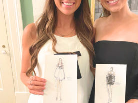 Rhonda Corley, Live Fashion Illustrations - Silhouette Artist - New Orleans, LA - Hero Gallery 2