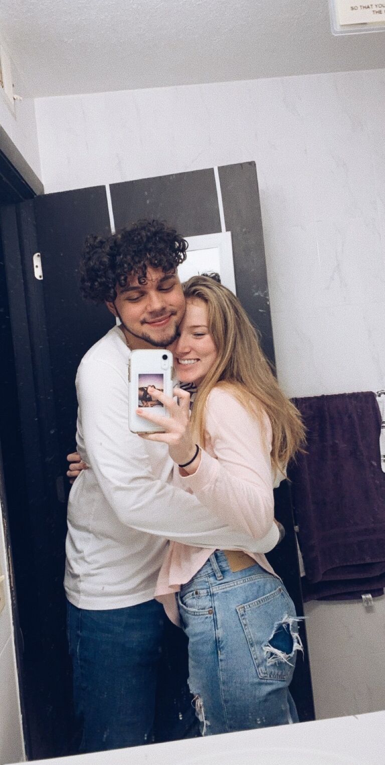 Alejandro and Lilly met on November 21st, 2019 at a now-closed bar called Wild Greg's Saloon. After the night we met, we went on a date the very next day. This is one of our first pictures together. We had just decided to be "boyfriend-girlfriend," and this was our farewell date before Lilly went home to Wisconsin for Christmas.