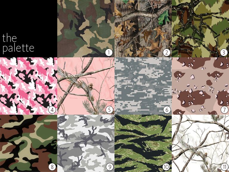 Camo Wedding Dresses Camo Bridesmaid Dresses