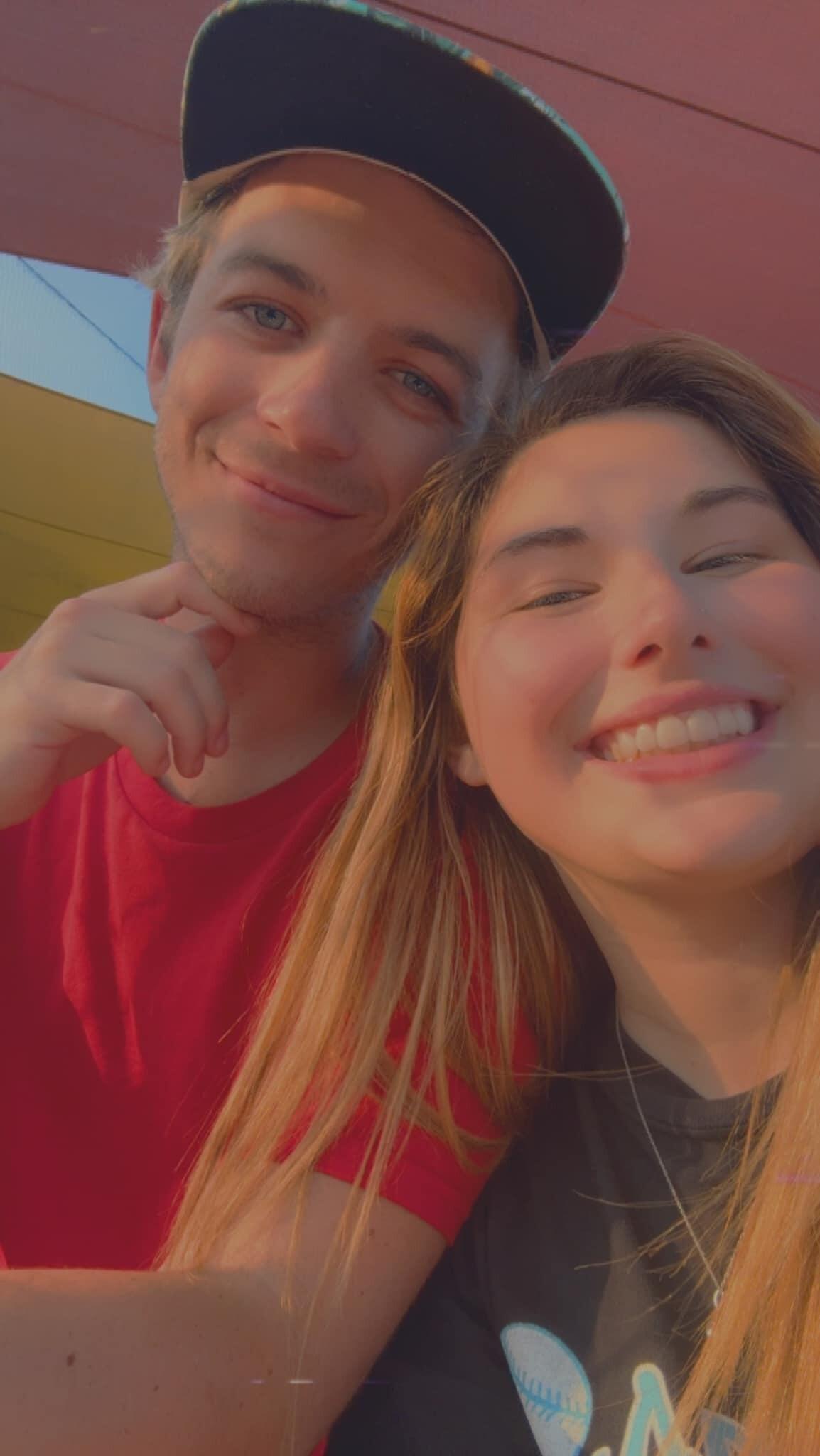 You started coming with me to Bradleys Baseball games.