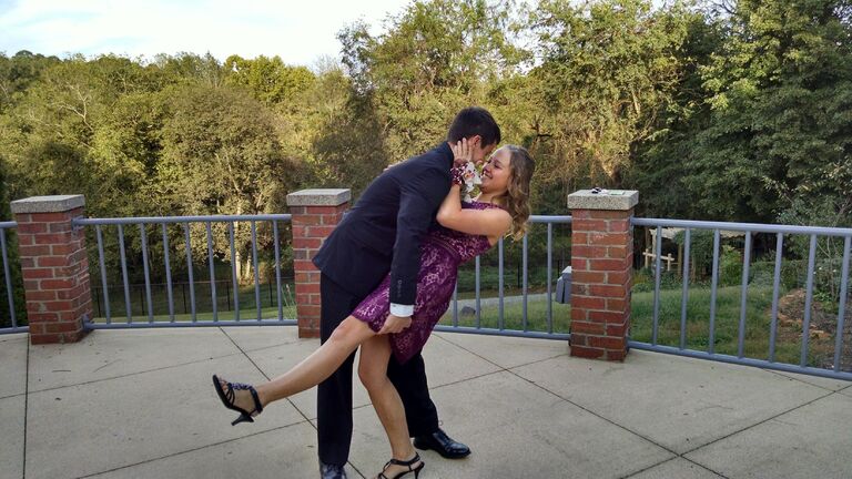 Luke's senior homecoming