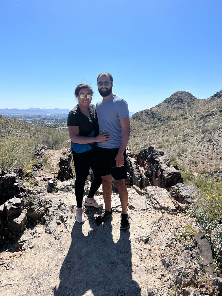 Gabe & Jasmine got engaged in Carefree, AZ! The couple spent time at a wellness spa right outside of Scottsdale where Gabe popped the question! 