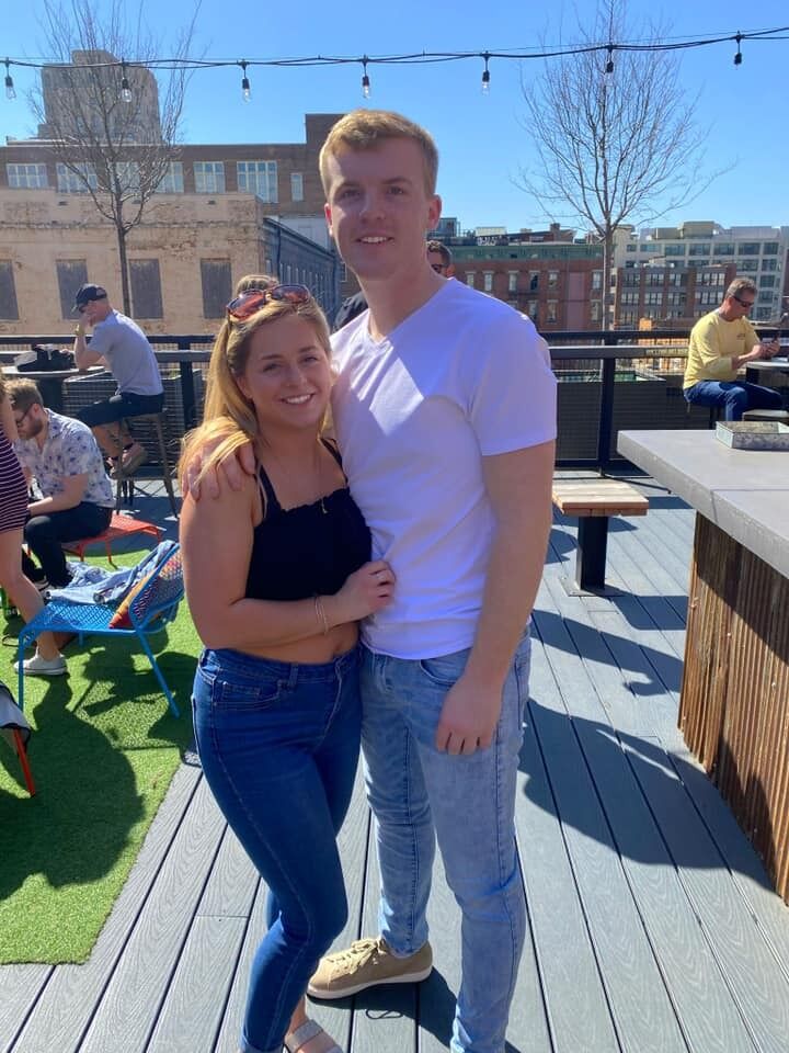 Our first date was at MadTree! We did not take a picture, but this was shortly after lol