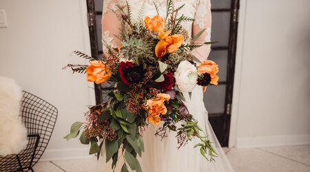 Burnt Orange Bengaline - Lasting Impressions Event Rentals