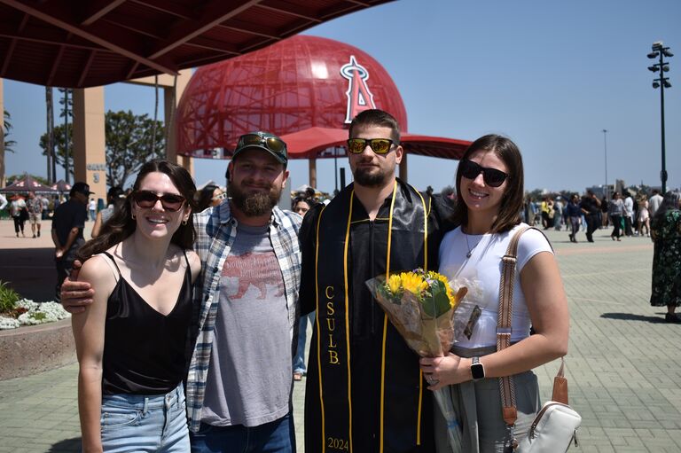 PJ's Graduation @ Long Beach, CA - We loved getting to celebrate Hendrik's brother for 2 days straight with Helen, his girlfriend - 10 years Together