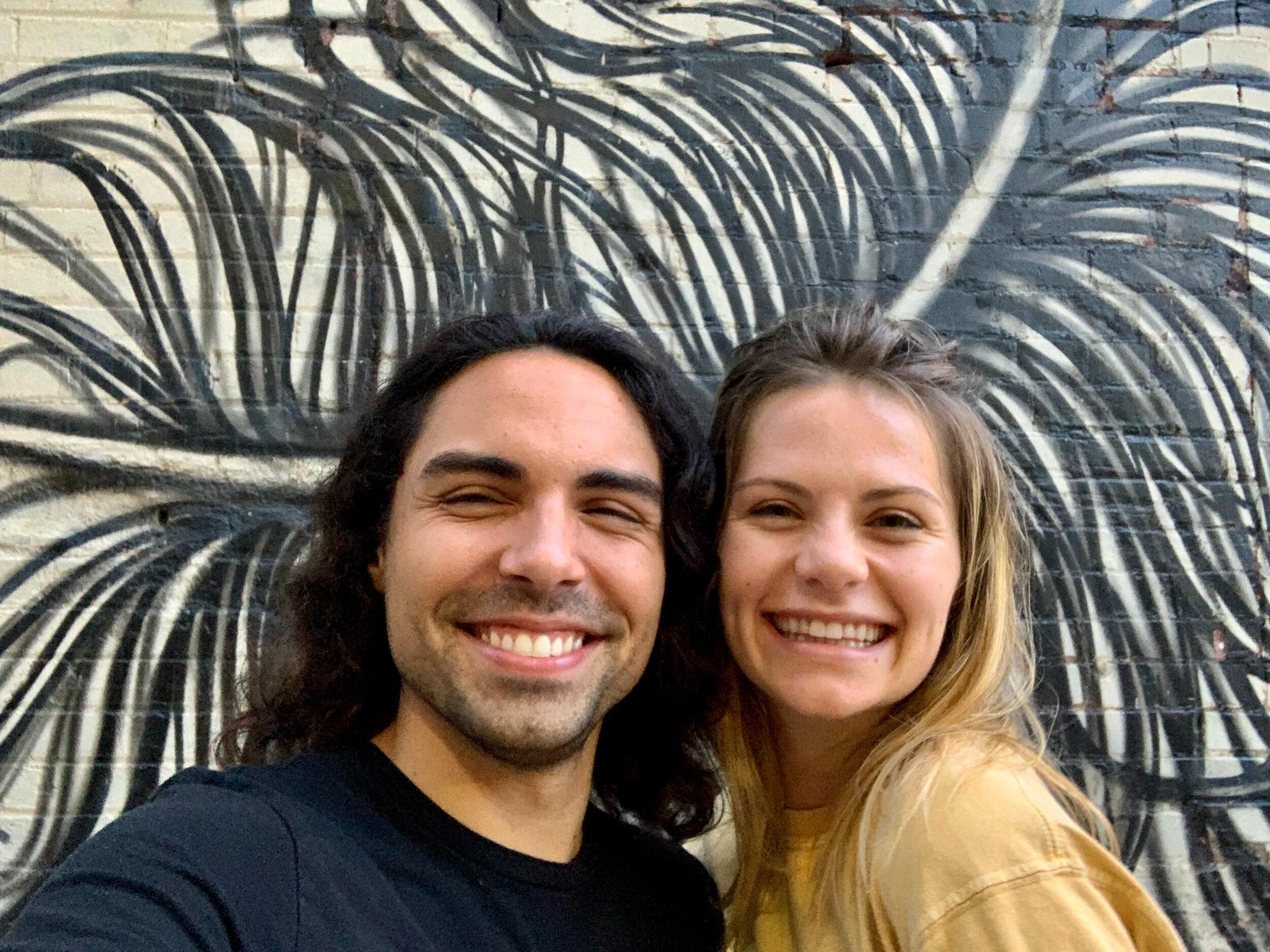 Caleb moves back to KC. One year of long distance is over!