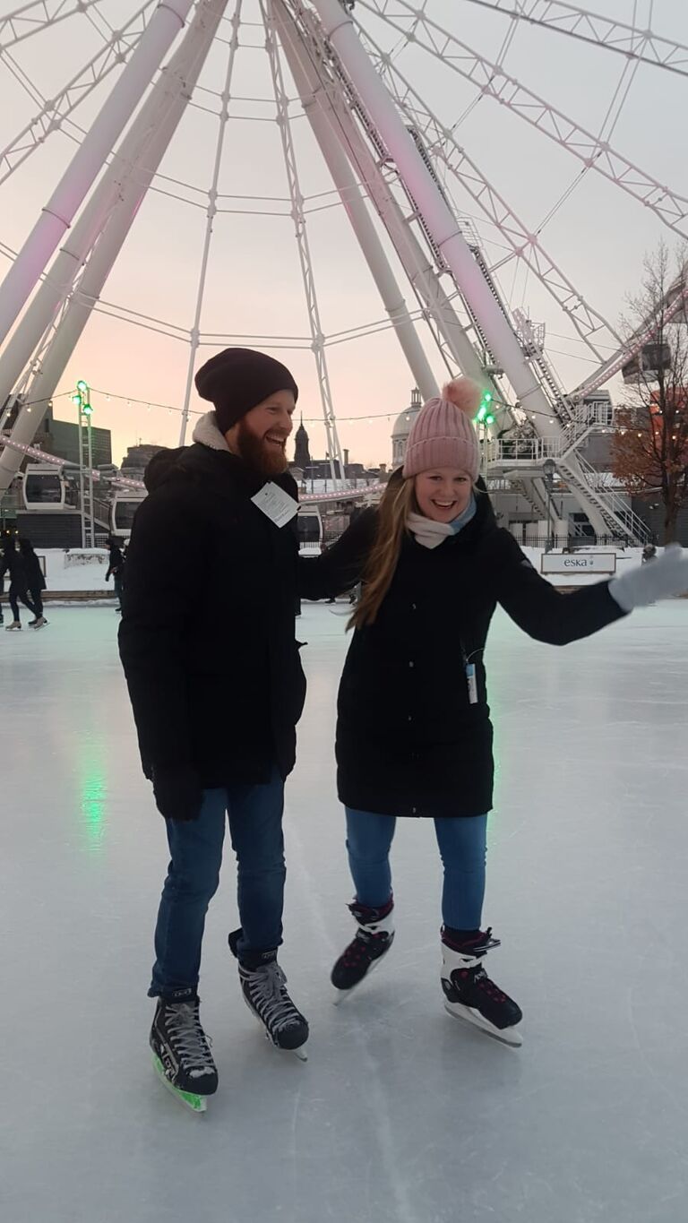 Exploring Montreal and making memories.
