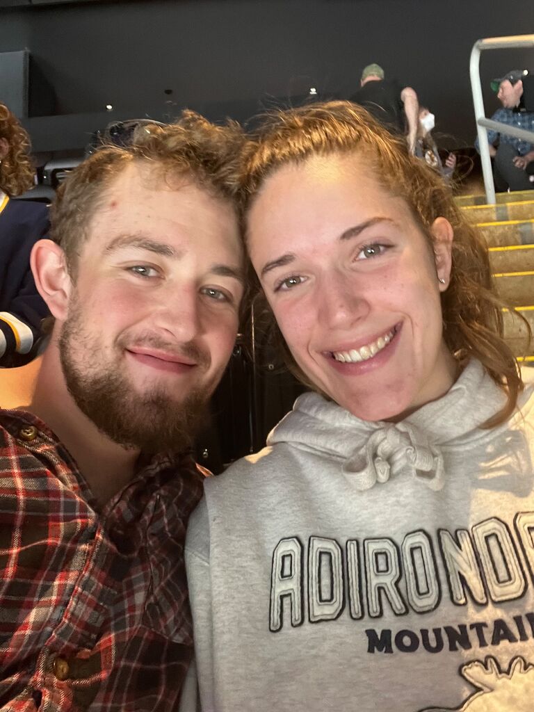 First NHL game together!