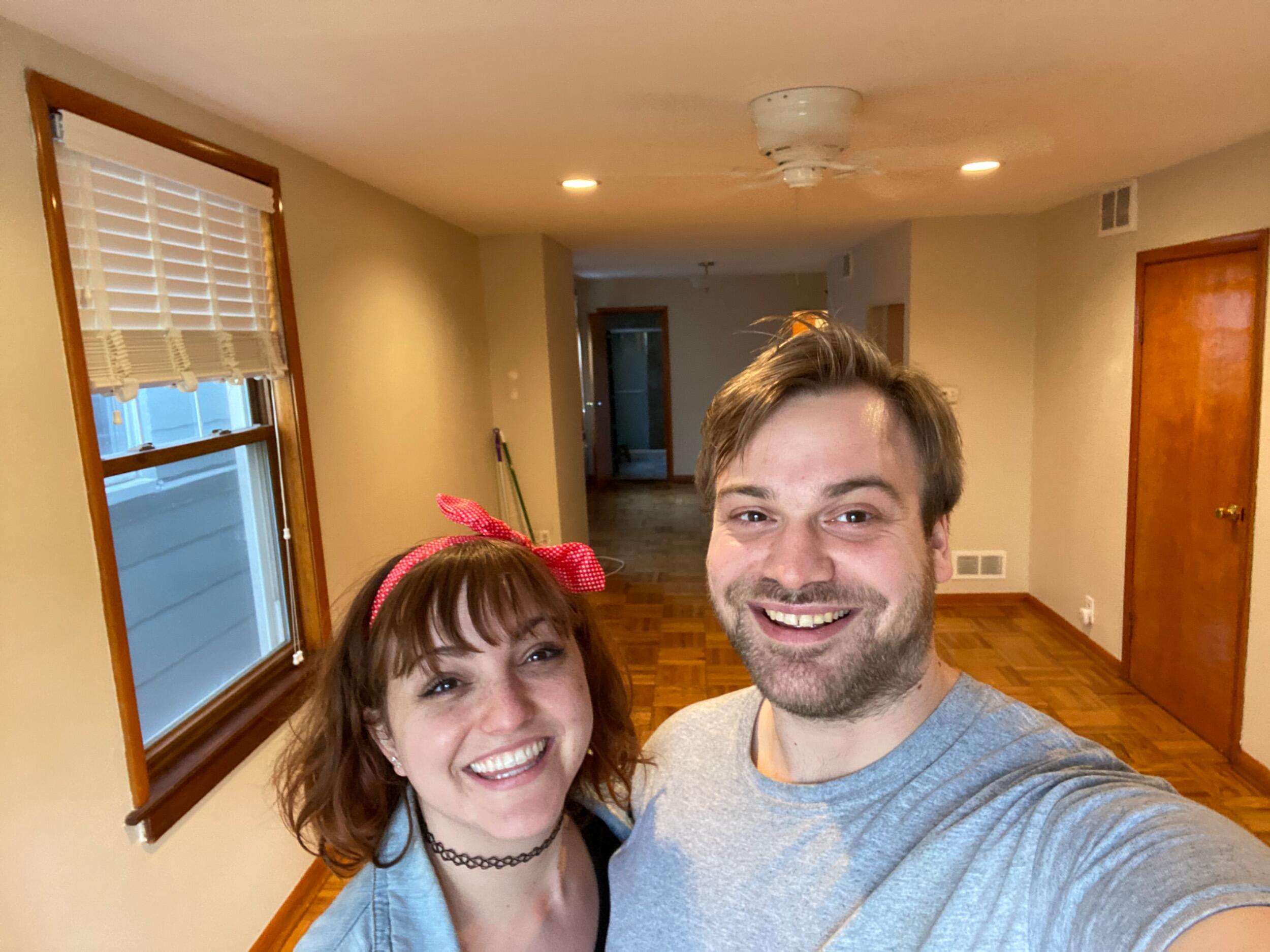 Got the keys to our first apartment together