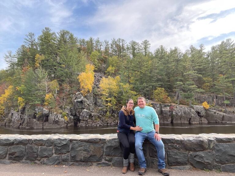 Hiking in Taylors Falls