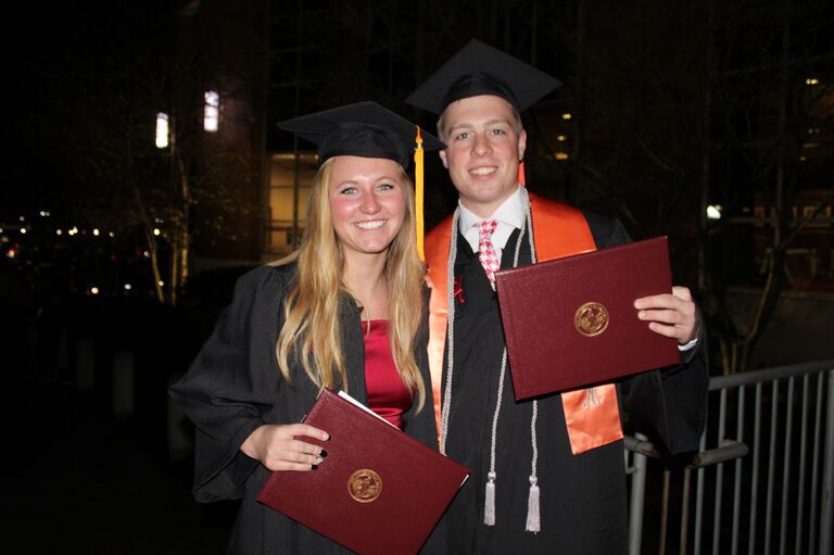 College graduation!