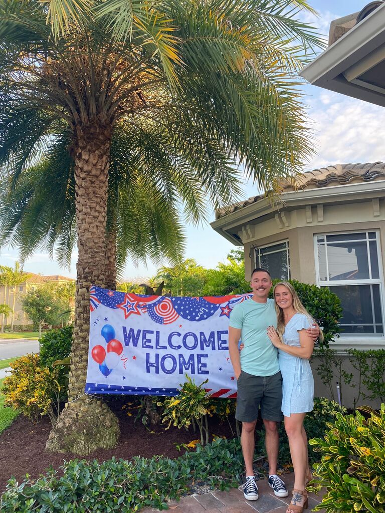 Welcome home from deployment!