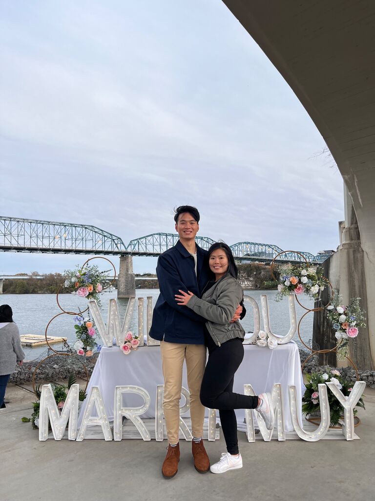 "WILL YOU MARRY MUY?"