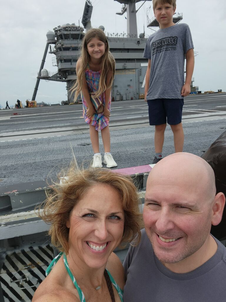 VIP Tour of the USS George H.W. Bush 