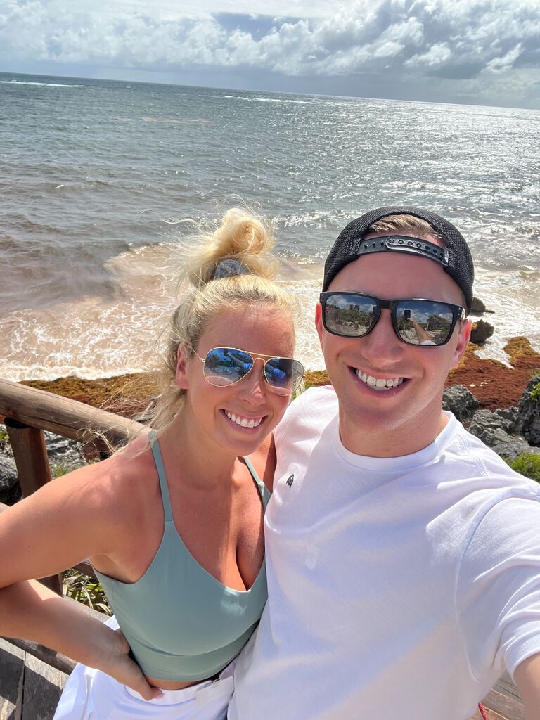 First trip together to Cancun, Mexico.  We explored an underwater cenote, visited the ruins of Tulum, and swam with the sea life!