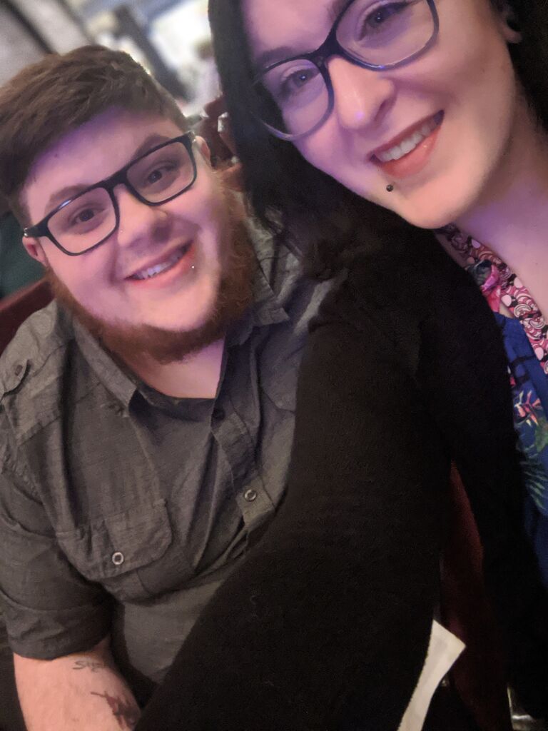 Cruising for the first time as an engaged couple.